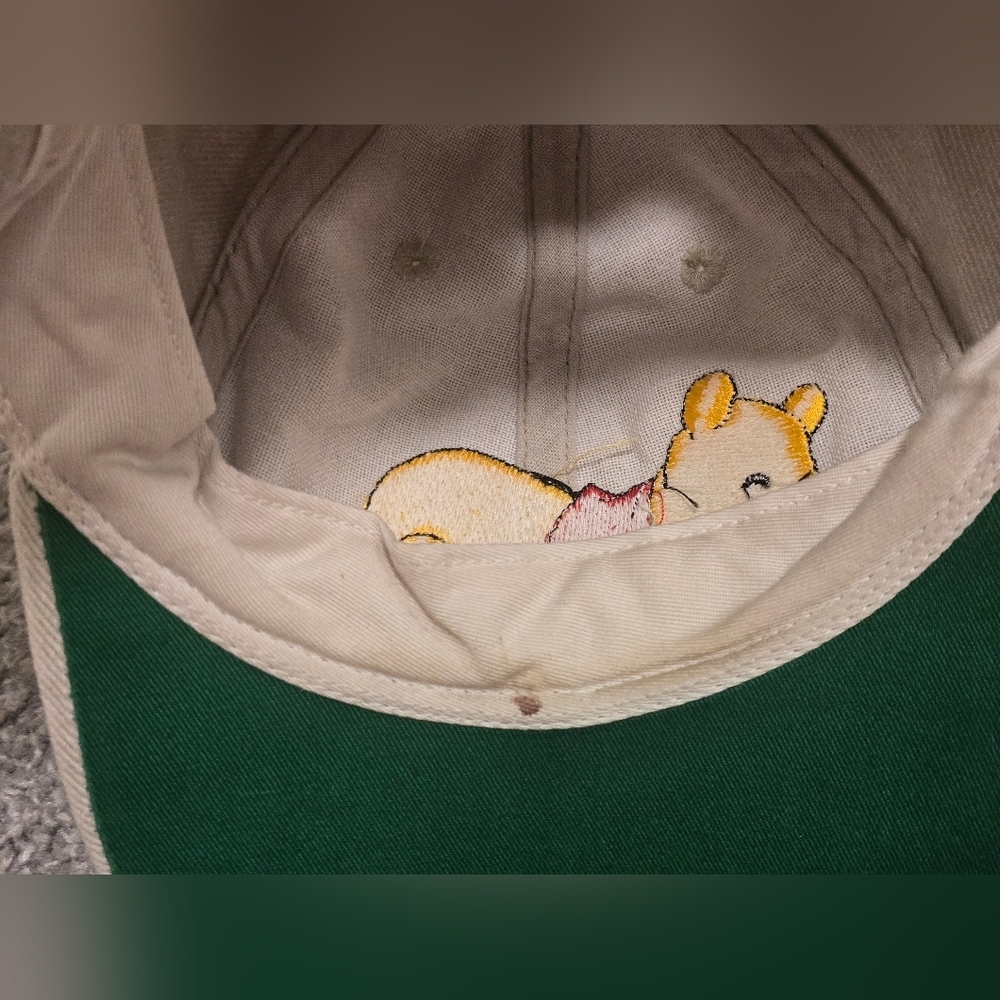 Vintage Pooh Embroidered Snap Back Adjustable Ball Cap - Picture 5 of 7